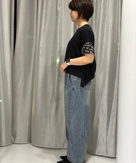 ayane｜ツイストスリーブTシャツ