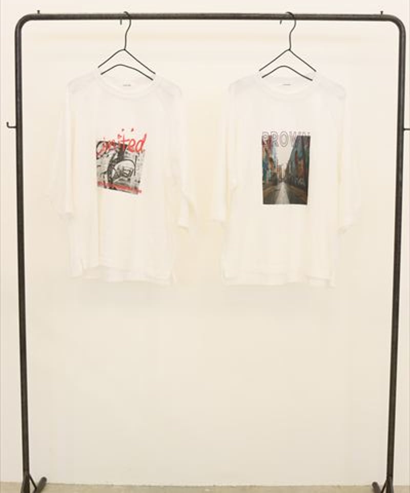 Le MeLANGE│フォトプリント七分袖T | TO Le MeLANGE│フォトプリント七分袖T | TO