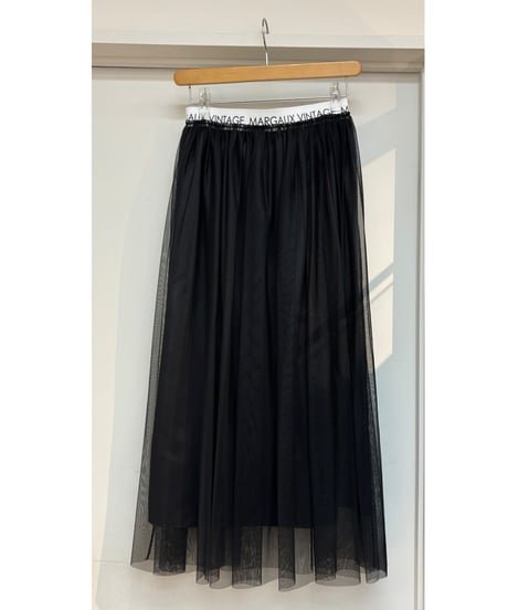MARGAUX VINTAGE┃ウエストロゴチュールスカート