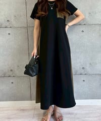ROSIEE | ミリタリー異素材切り替えワンピース