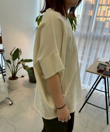 RILATO｜ドライタッチオーバーラインTシャツ