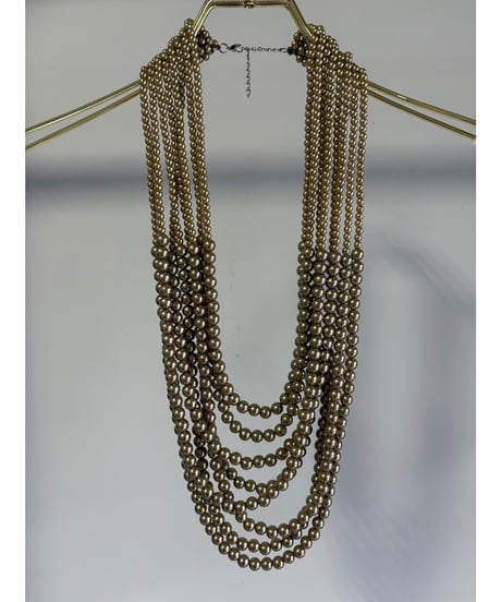 MARGAUX VINTAGE┃GOLDビーズネックレス