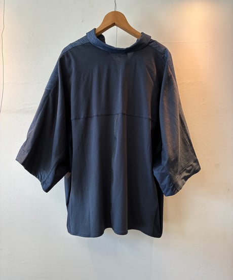 BLANC basque┃異素材MIXデニムシャツ