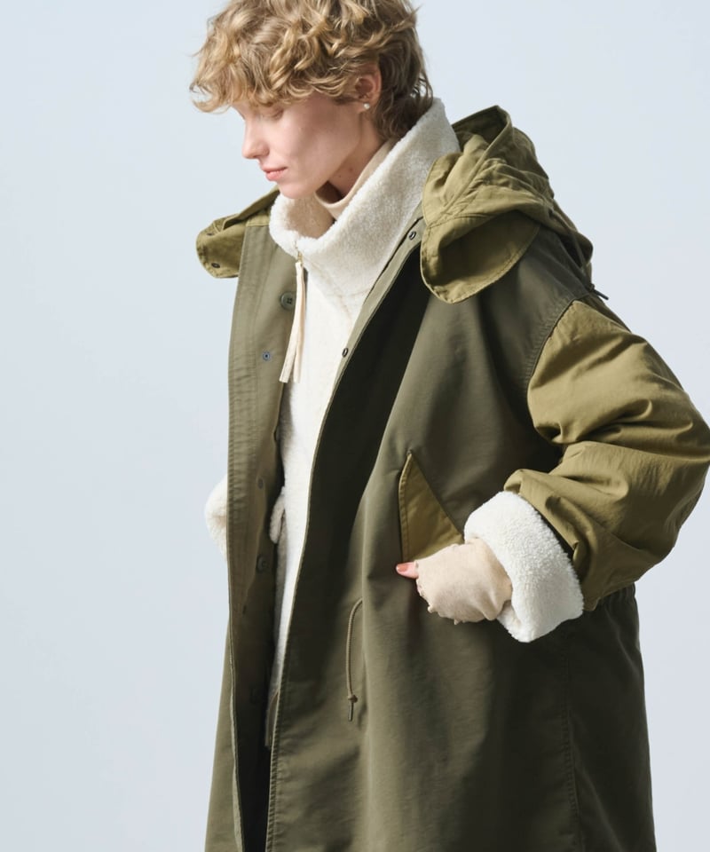 KHA:KI コート KHA:KI カーキ コート | リムーバルカラーコート - mother