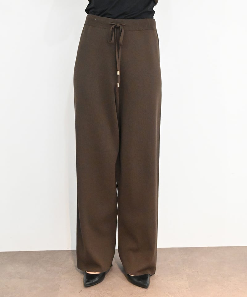 TORRZZO DONNA】ミラノリブニットパンツ 6267-382 | TO