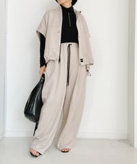 【ayane】　軽量裏毛サイドタックパンツ　856737