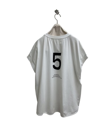 ayane｜フレンチスリーブバックロゴフレンチスリーブバックロゴTシャツ