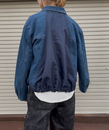 アントゲージ│MA-1ドッキングデニムジャケット AA768