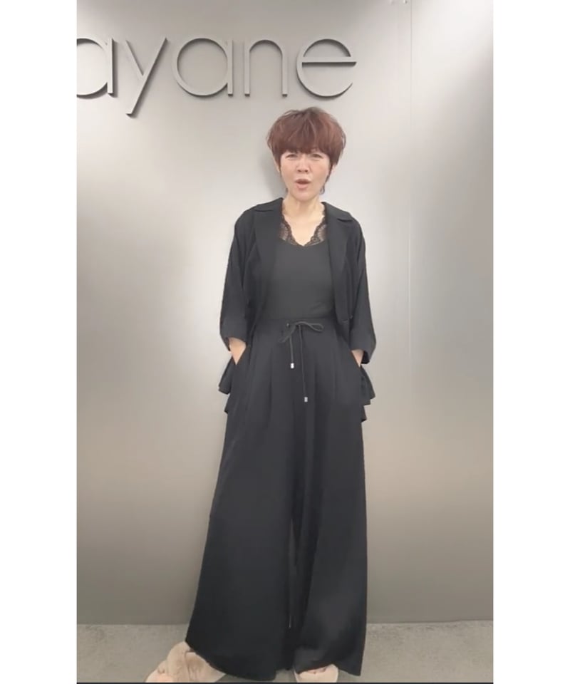 数量限定【ayane】トリアセタックワイドパンツ 826509 | TO