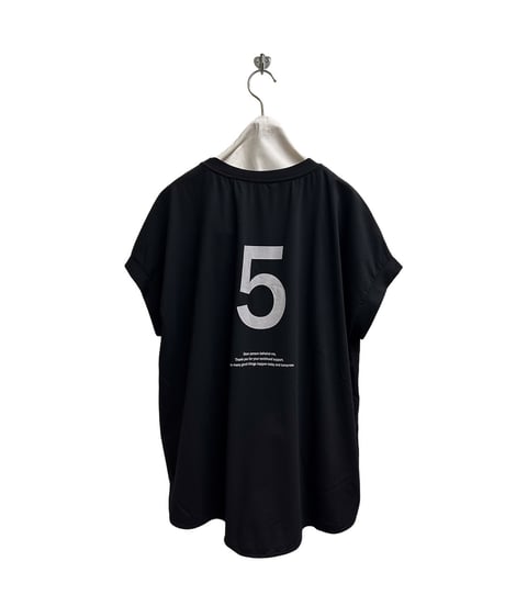 ayane｜フレンチスリーブバックロゴフレンチスリーブバックロゴTシャツ
