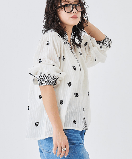 TORAZZO DONNA │インド刺繍ブラウス