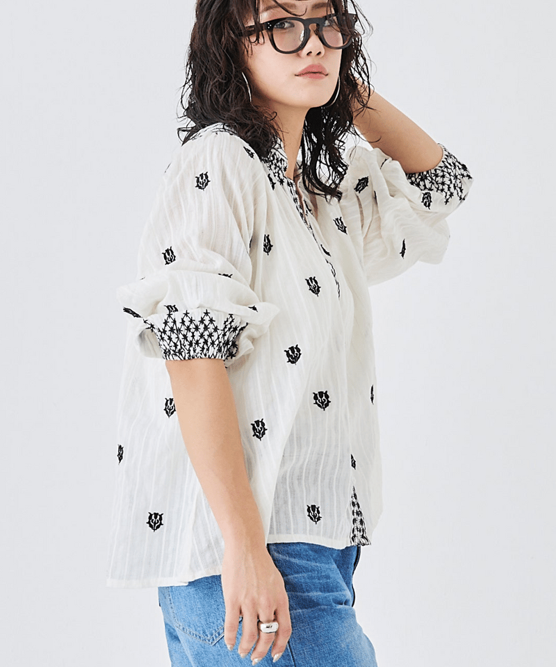 TORAZZO DONNA │インド刺繍ブラウス | TO