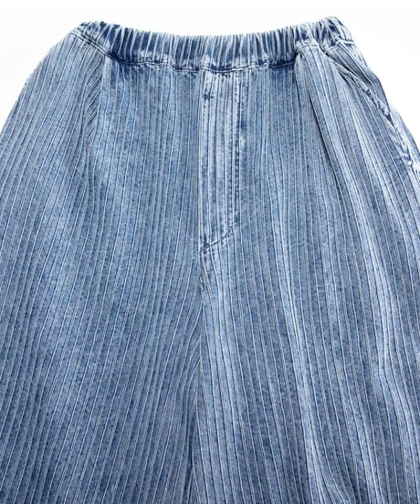 ANTGAUGE│インディゴカットソーワイドストレートパンツ