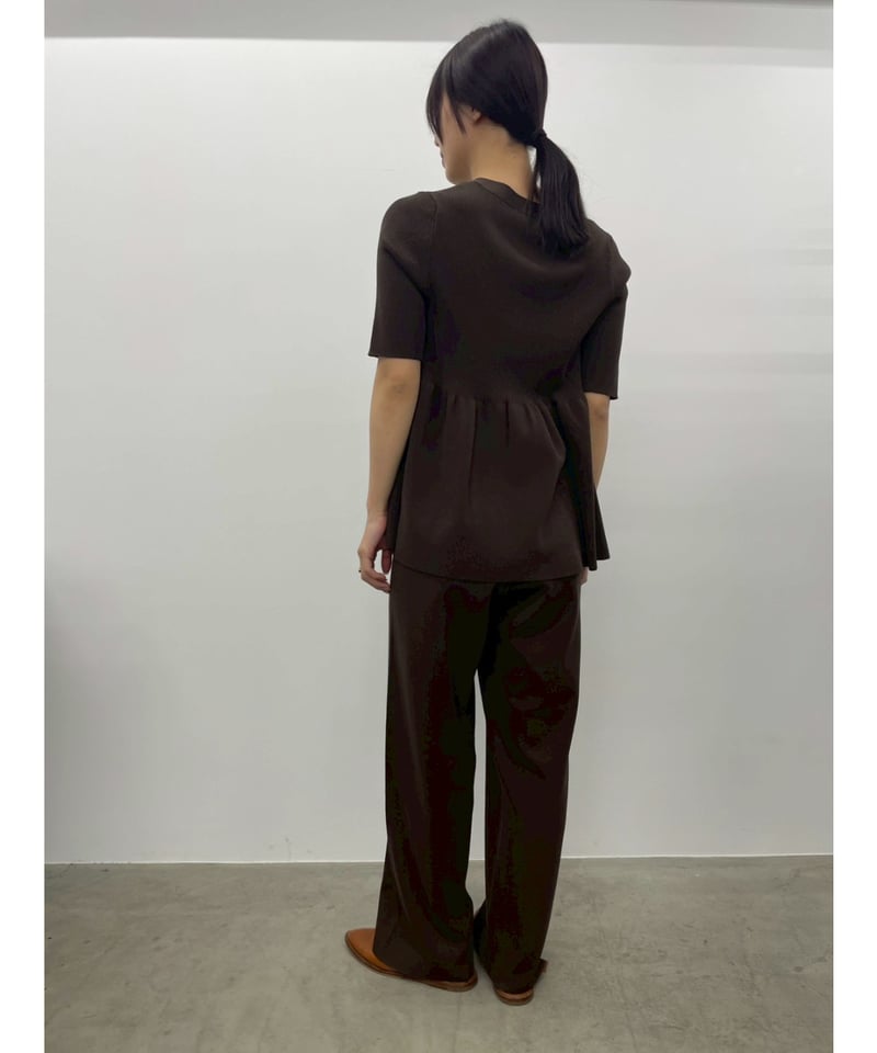 TORRZZO DONNA】ミラノリブニットパンツ 6267-382 | TO