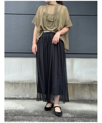 MARGAUX VINTAGE┃ウエストロゴチュールスカート