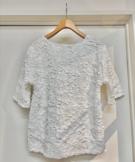 TORAZZO DONNA │  ジャガード半袖トップス