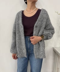 【TORRZZO DONNA】　ドラマティックニットカーディガン　6269-542