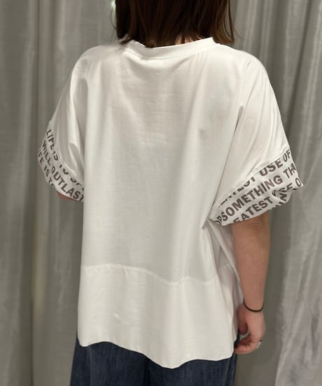 ayane｜ツイストスリーブTシャツ