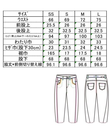 【ANTGAUGE】 テーパ―ドストレッチデニム　C2454
