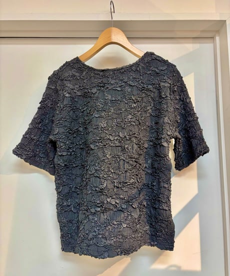 TORAZZO DONNA │  ジャガード半袖トップス