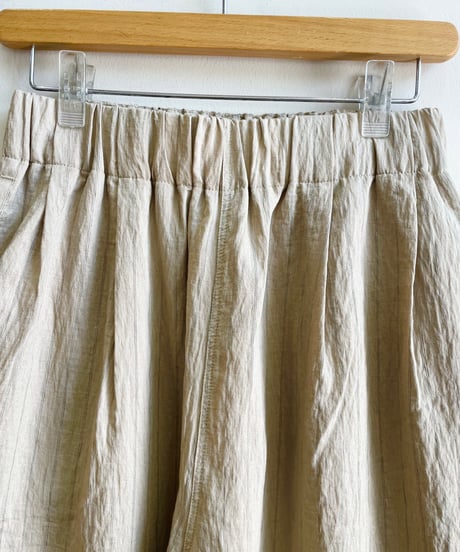 KHA:KI  ｜フォイルプリント2タックイージーパンツ