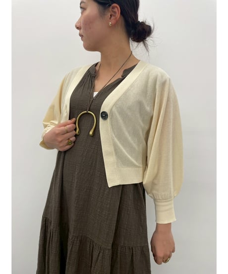 TORRZZO DONNA│Vネックニットカーディガン 6267-411