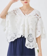TORAZZO DONNA │ クロシェトップス(6265-565)