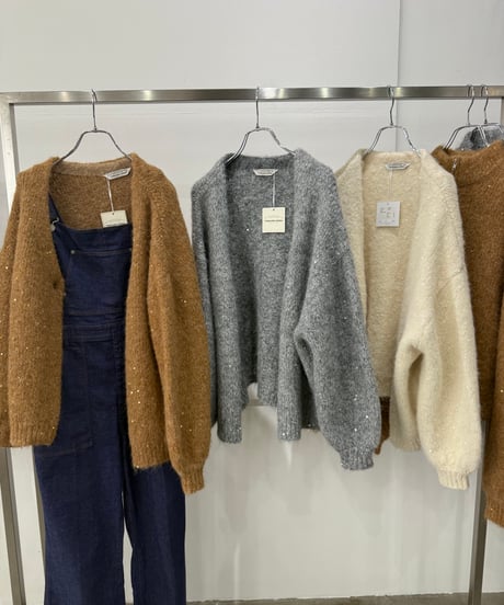【TORRZZO DONNA】　ドラマティックニットカーディガン　6269-542