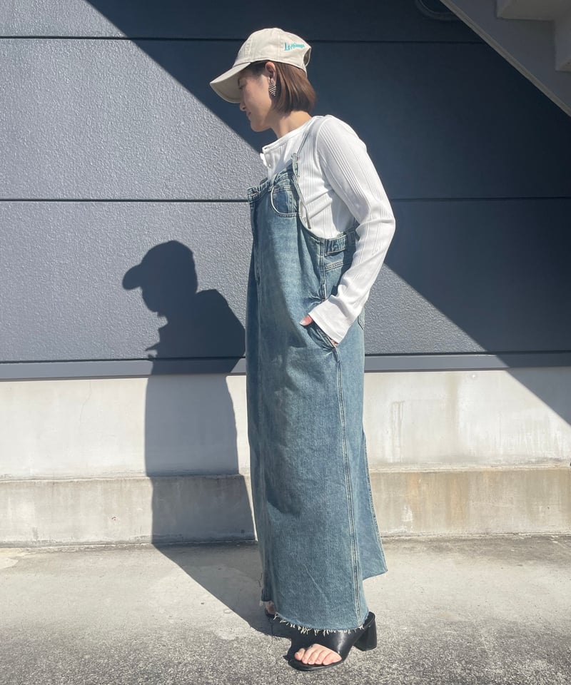 PaulineBleu | リメイク風デニムジャンパースカート | TO PaulineBleu | リメイク風デニムジャンパースカート | TO