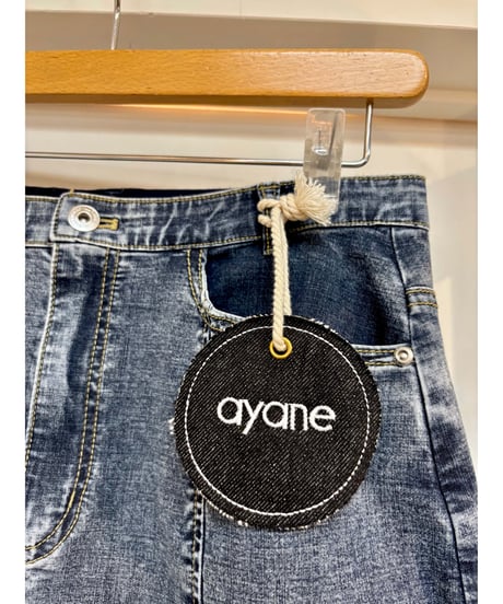 ayane｜ジーンズタイトスカート