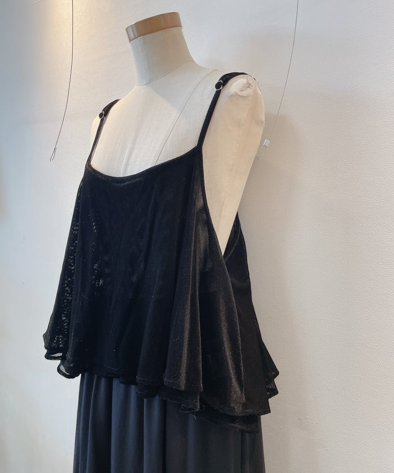 Anna Kerry メッシュベロアキャミソール 楽天市場】【AnnaKerryアンナケリー27242906】メッシュベロア