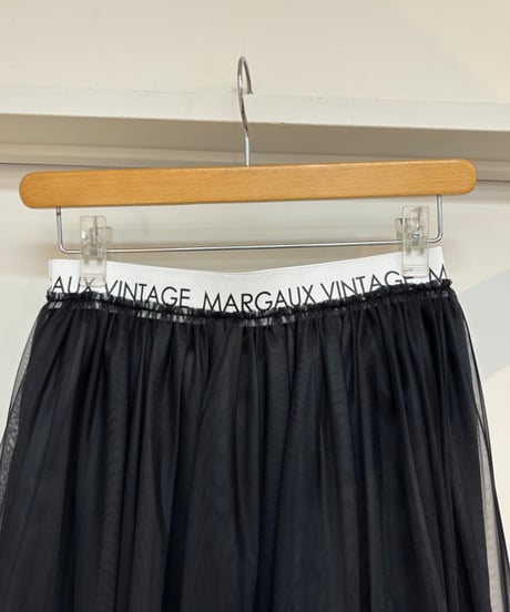 MARGAUX VINTAGE┃ウエストロゴチュールスカート