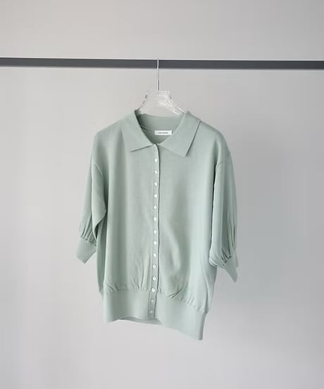 Lilly Lynque │  シルクコットンポロカーデ