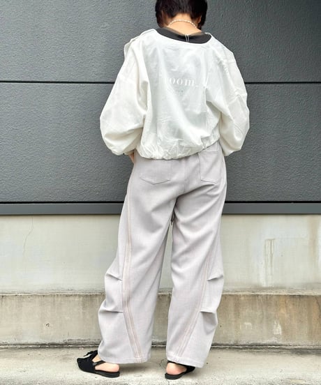 MONiLE｜サイドタックパンツ