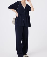 TORRZZO DONNA｜ミラノリブニットパンツ 6267-382