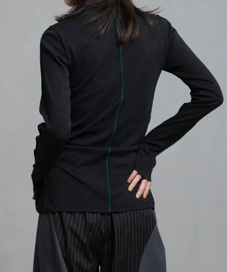 MARECHAL TERRE | リブチュールトップス