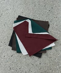 無地シンプルポケットチーフ【5 color】
