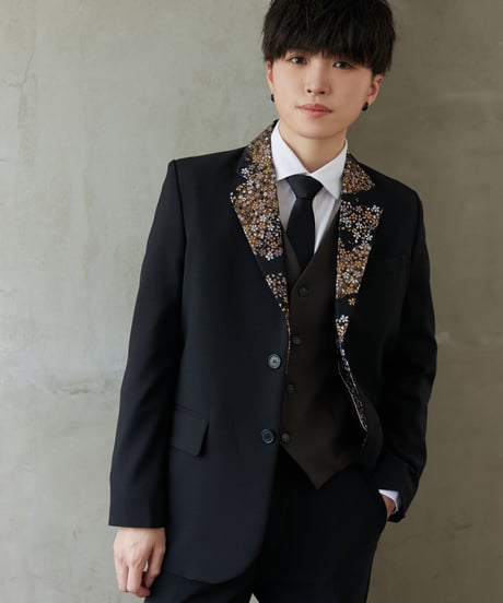 《BOYSHE Premium Suit Japanese Pattern 》シングルブレストジャケット【単品】【4種】