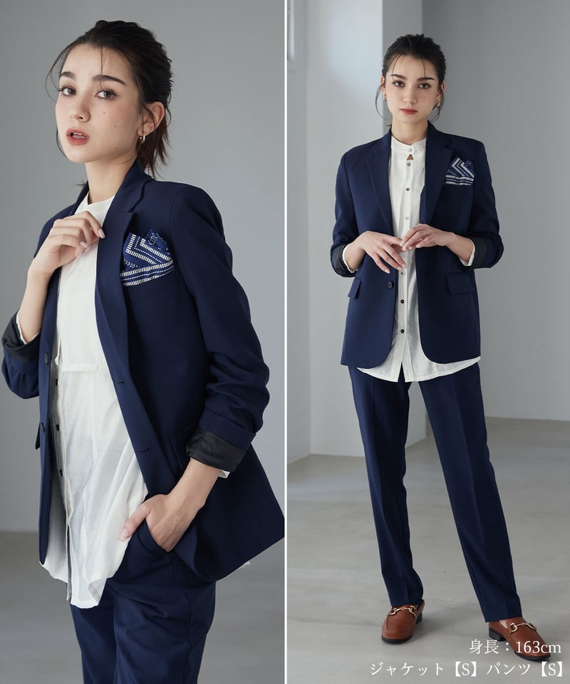 BOYSHE Basic Suit》シングルブレスト&スリムスラックス BOYSHE Basic Suit》シングルブレスト&スリムスラックス