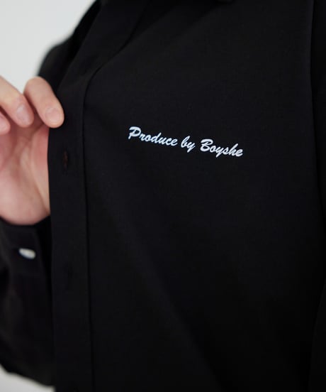 《BOYSHE original》ひまわり刺繍シャツ【2 color】
