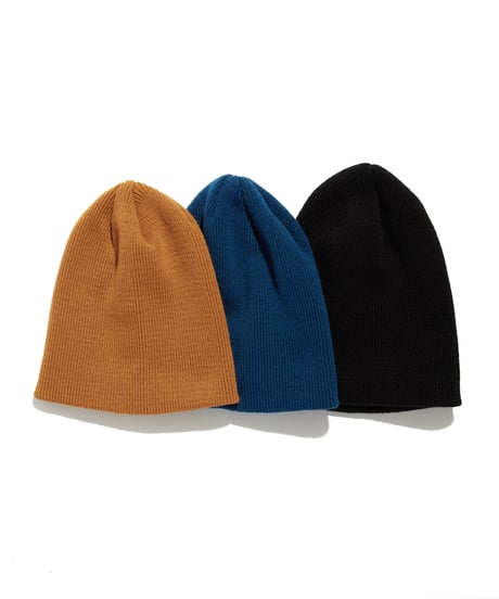 無地ソフトニット帽【3 color】
