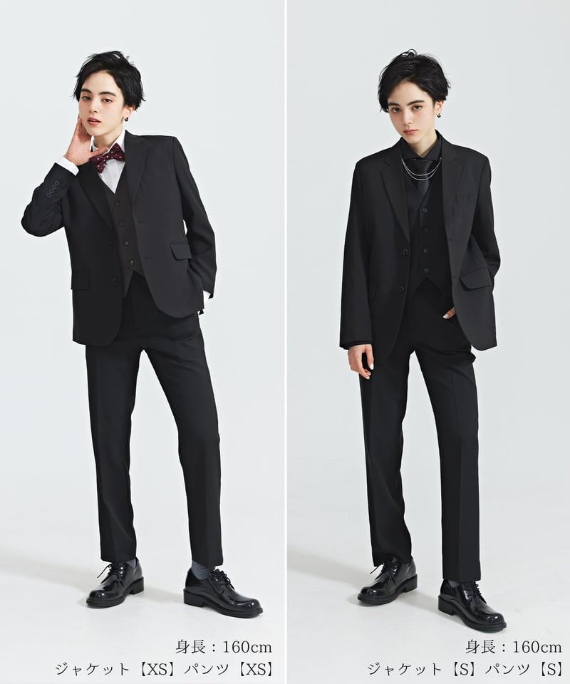 BOYSHE Basic Suit》シングルブレスト&スリムスラックス BOYSHE Basic Suit》シングルブレスト&スリムスラックス