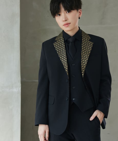 《BOYSHE Premium Suit Japanese Pattern 》シングルブレストジャケット【単品】【4種】