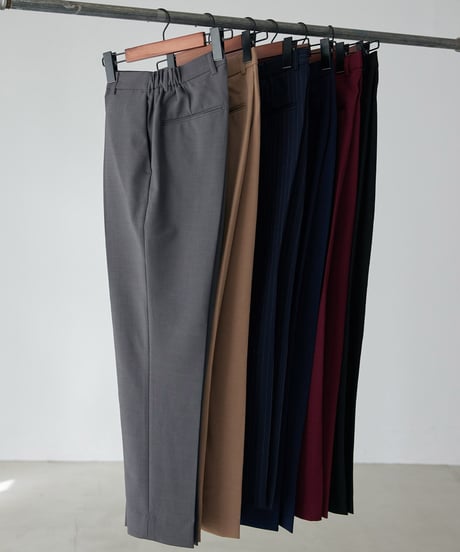《BOYSHE Basic Suit》スリムスラックス【単品】【6 color】
