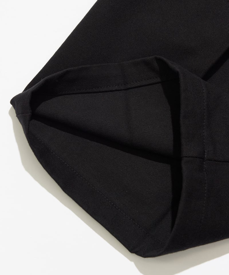 HIRO ブラック ワイドシルエット ハーフパンツ Theater code パンツ Wide Silhouette Cargo Half Pants