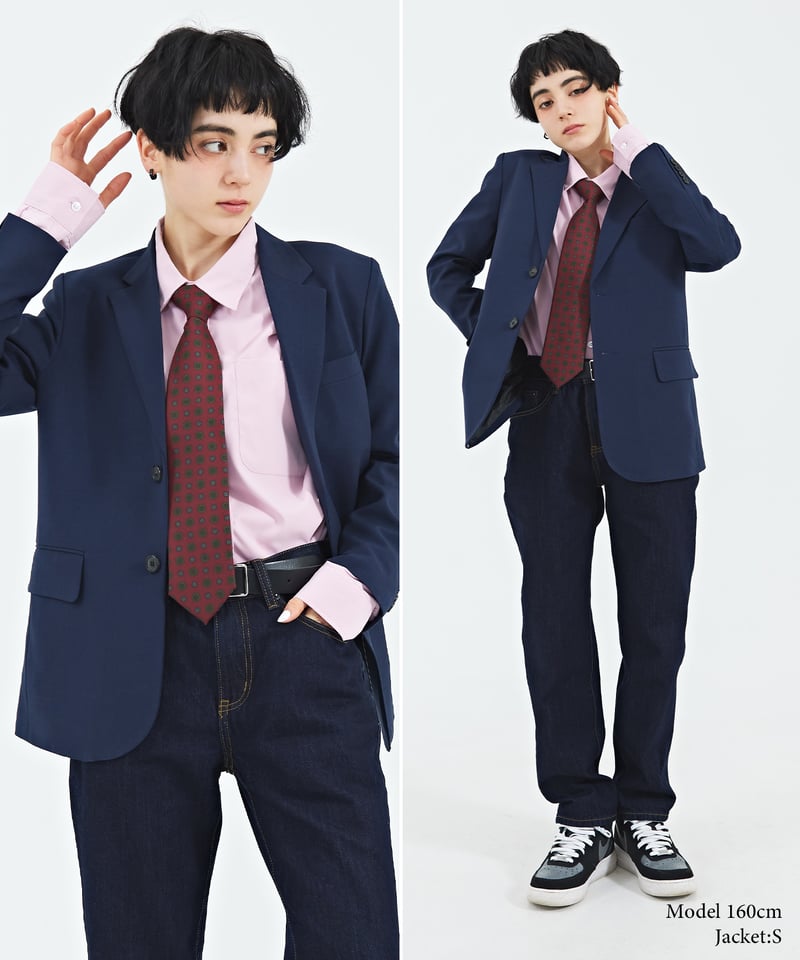 BOYSHE Basic Suit》シングルブレスト&スリムスラックス BOYSHE Basic Suit》シングルブレスト&スリムスラックス