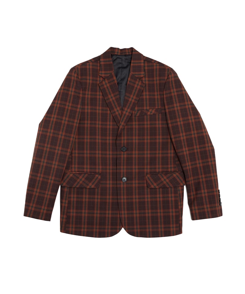 BOYSHE Check Suit》シングルブレスト＆スリムスラックス 