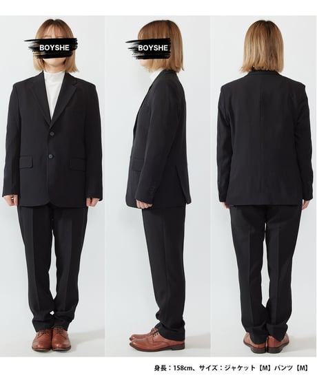《BOYSHE Basic Suit》スリムスラックス【単品】【6 color】