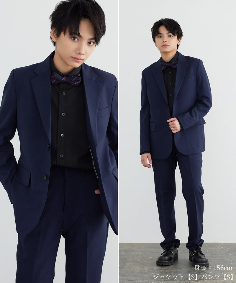 BOYSHE Basic Suit》シングルブレスト＆スリムスラックス 