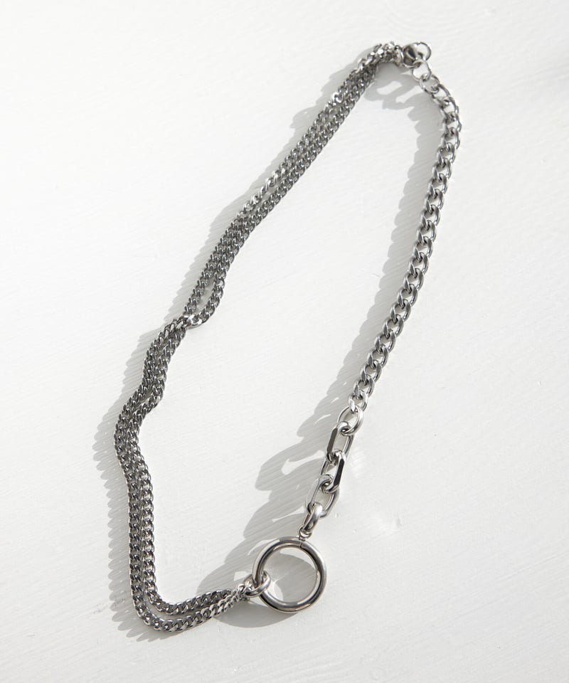 ちお　新作 S‘yte ／サイト トリプルチェーン ネックレス ちお 新作 S'yte ／サイト トリプルチェーン ネックレス MULTI CHAIN